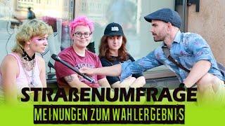 Straßenumfrage - Meinungen zum Wahlergebnis