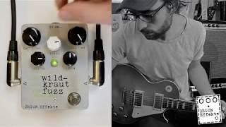 Orion Effekte - Wildkraut Fuzz * guitar effect pedal demo with Gibson Les Paul