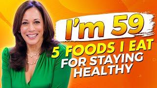 Kamala Harris Shares Her Secret Diet: I EAT THESE 5 ORGANIC FOODS To Boost My Immune System!