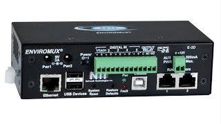 NTI ENVIROMUX® Small Enterprise Environment Monitoring System