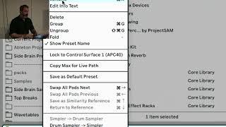 Production Workflows in Ableton Live with Sidebrain