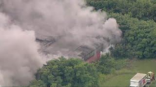 Morris industrial fire prompts evacuation of 1,000 homes | ABC7 Chicago