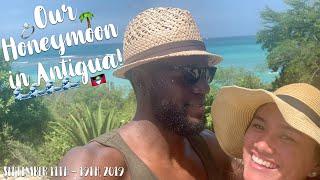 OUR HONEYMOON IN ANTIGUA; We're Married! | Wedding Series Vlog