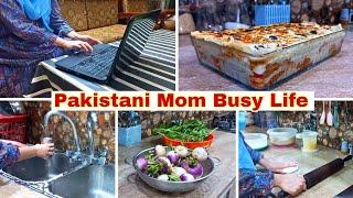 Pakistani Mom Busy Life | How I Manage 4 Children's , House & YouTube Channel | Palak Shalgam Recipe