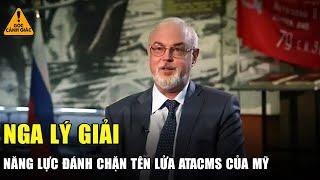 Chuyên gia Nga lý giải năng lực đánh chặn tên lửa ATACMS của Mỹ