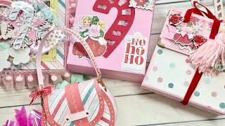 Outgoing Pink Christmas Happymail