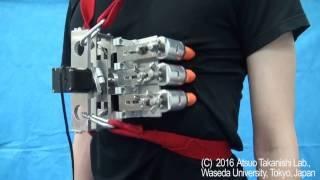 2016 Rib-tickling robot: Tickling motion