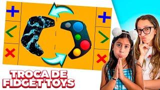 TROCAS DE FIDGET TOYS COM MARIA CLARA E JP I TROCANDO FIDGET TOYS - ft: @FamíliaMariaClaraeJP