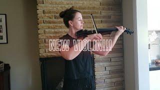 New Electric Violin!  (Yamaha YEV-105)