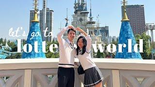 korea vlog | lotte world with my fiance