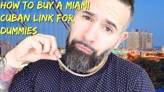 A Guide In Buying Your First Miami Cuban Link Chain