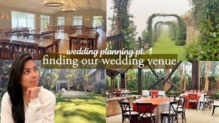 finding our dream wedding venue