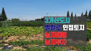 계양, 대장 3기신도시 벌말로 인접한 동양동 토지매매 / 농지매매