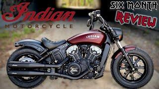 Indian Scout Bobber 6 Month Review | Pros & Cons | Exhaust Sound | Mods