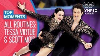 Tessa Virtue & Scott Moir - Every Olympic Performance! | Top Moments