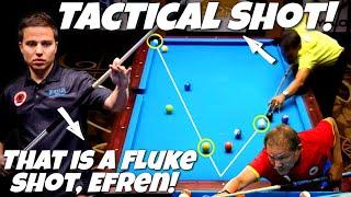 NO ONE BELIEVES THAT EFREN REYES CAN PULLS OFF IMPOSSIBLE KICK COMBO SHOT AND WIN THE MATCH