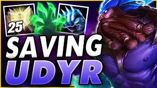 THE *ONLY* VIABLE UDYR TOP BUILD LEFT IN SEASON 10!?! SAVING FULL AP UDYR TOP - League of Legends