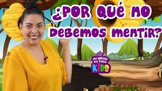 La Biblia para niños ⭐”¿POR QUÉ NO DEBEMOS MENTIR? ” | Enseñanzas Bíblicas para Niños 