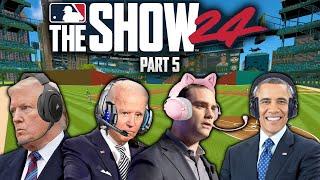 US Presidents Play MLB The Show 24 (Part 5)