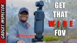 DJI Osmo Pocket PolarPro Tripod Mount | Wide FOV Easy Fix