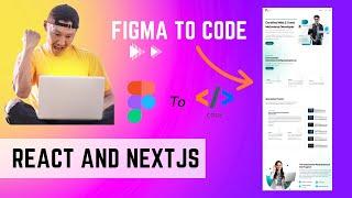 Figma Design to Next.js Website Complete Tutorial | figma to website 2023