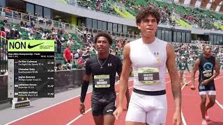 Boys Championship 200m Final Section 1 - Nike Outdoor Nationals 2025 [Full Race Replay]