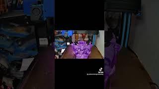 Oni Mask 3D Print Time-lapse 