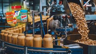 This is How Your Peanut Butter is REALLY Made! Inside the Peanut Butter Factory