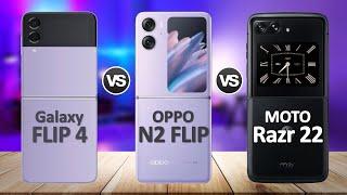 Oppo Find N2 Flip VS Samsung Z Flip 4 VS Moto Razr 2022