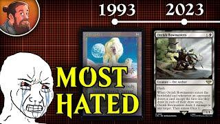 The Most Hated Card from Every Year of Magic: the Gathering (MTG)