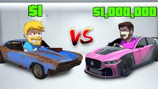 $1 VS $1,000,000 Car In GTA 5!