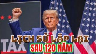 Ông Trump tái đắc cử TT, lịch sử lập lại sau 120 năm