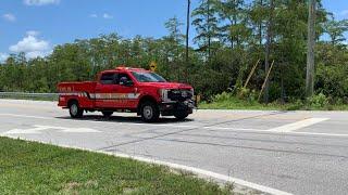 Palm Beach County Fire Rescue EMS 19 Responding From Station 14 With Rumbler!!