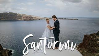 Romantic Santorini Elopement | Whitney + Chris | Trailer