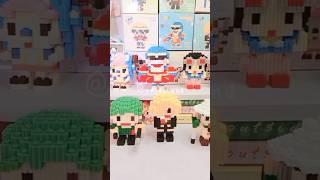 One Piece Bricks Nano Blocks Collection ‍️ #bricks #lego #onepiece #shorts