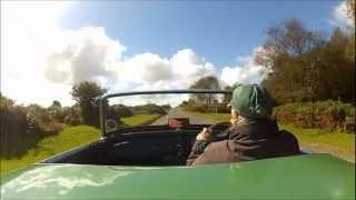 Austin-Healey Frogeye Sprite restored and driven