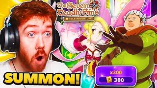 HUGE CC BOOST! 100K F2P TICKETS FOR KING & ELAINE! | 7DS: Idle Adventure!