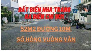 Bán Đất Tặng Nhà 52m2, Khu TĐC Hòn Xện, Vĩnh Hoà, Nha Trang Với Con Đường Rộng 10 Mét Giá 1tỉ800