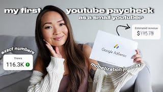 how much youtube paid me as a small youtuber | my analytics & youtube monetization journey