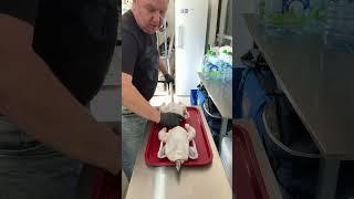 Куры на вертеле