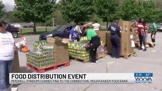 Food distribution in Bluefield, WV