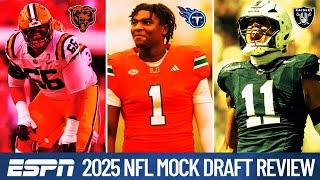 ESPN's Jordan Reid *NEW* 2025 NFL Mock Draft Review & Breakdown | #nfldraft2025