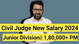 New Civil Judge SALARY IN INDIAN || Junior Division|| Total - 1,80,000+ Per Month || All States