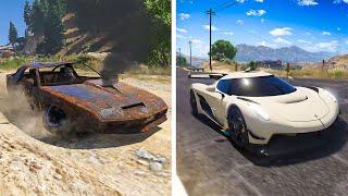 Upgrading 100 Slowest to Fastest Cars in GTA 5 RP