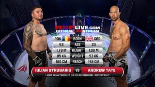 RXF: Andrew Tate vs Iulian Strugariu, MMA, FULL FIGHT