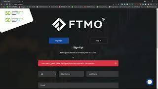 HOW TO START WITH FTMO FREE TRAIL.