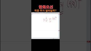 한화오션주가 전망, 주식! 이렇게 좋을수가! 한화에어로스페이스 유상증자 일정 맞춰! 주가 상승 ! 적정주가 어디까지? 좋은 주식 주가 분석