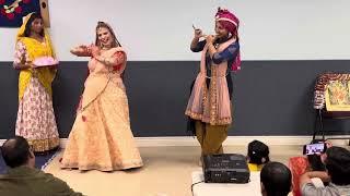 Govardhan Puja 2023, Radharani/Krishna Pastime Dance by Matajis of ISKCON of Bergen