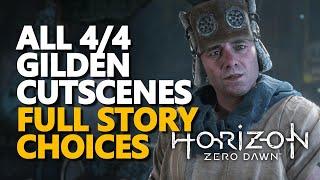 All Gildun Choices Cutscenes Horizon Forbidden West DLC Full Story