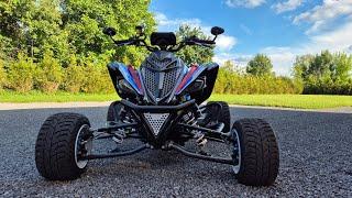 Custom QUAD 200+  BMW   M - 1000 RR in Yamaha Raptor 